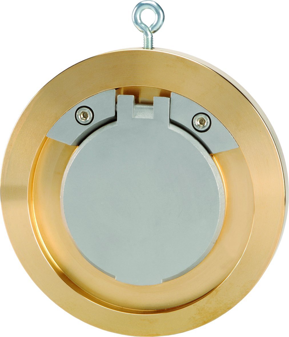 ZR3 - Clapet anti-retour à simple battant entre-brides bronz